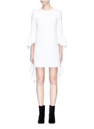 Main View - Click To Enlarge - ELLERY - 'Kilkenny' frill sleeve crepe cady dress