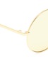 Detail View - Click To Enlarge - SUNDAY SOMEWHERE - 'Goldie' metal aviator sunglasses