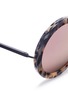 Detail View - Click To Enlarge - SUNDAY SOMEWHERE - 'Isabella' tortoiseshell acetate round sunglasses