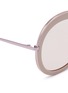 Detail View - Click To Enlarge - SUNDAY SOMEWHERE - 'Abella' acetate metal round sunglasses