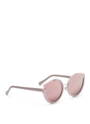 Figure View - Click To Enlarge - SUNDAY SOMEWHERE - 'Nay Nay' acetate cat eye sunglasses