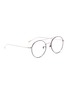 Figure View - Click To Enlarge - STEPHANE + CHRISTIAN - 'Lille' metal round aviator optical glasses