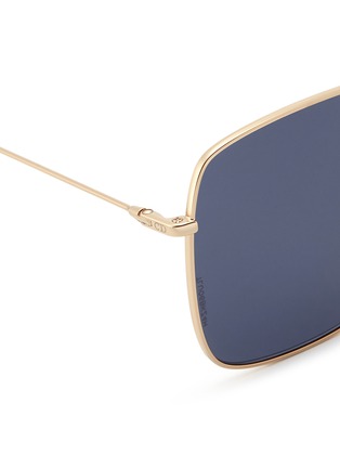 Detail View - Click To Enlarge - DIOR - 'Dior Stellaire 1' metal square sunglasses