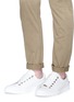 Figure View - Click To Enlarge - JIMMY CHOO - 'Cash' calfskin leather sneakers