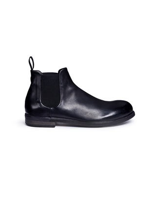 Main View - Click To Enlarge - MARSÈLL - 'Zucca Media' leather Chelsea boots