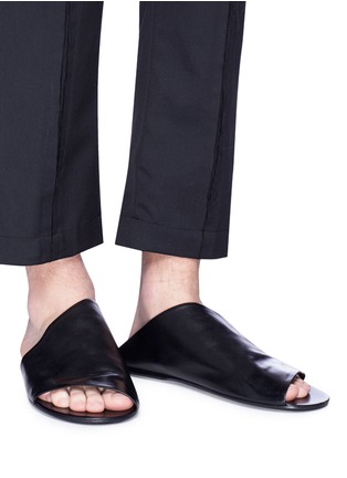 Figure View - Click To Enlarge - MARSÈLL - 'Arsella' leather slide sandals