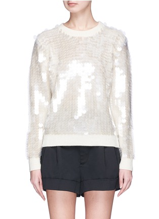 Main View - Click To Enlarge - MARC JACOBS - Paillette wool sweater