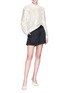 Figure View - Click To Enlarge - MARC JACOBS - Belted cotton shorts