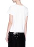 Back View - Click To Enlarge - MARC JACOBS - 'Dancing' logo graphic print T-shirt