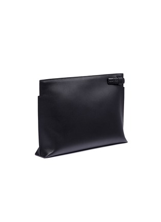 Detail View - Click To Enlarge - LOEWE - 'T' calfskin leather pouch