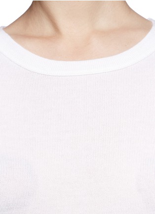 Detail View - Click To Enlarge - J.CREW - Collection cashmere long-sleeve tee