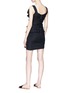 Figure View - Click To Enlarge - ISABEL MARANT ÉTOILE - 'Topaz' ruffle ruched mini dress