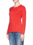 Front View - Click To Enlarge - J.CREW - Cashmere long-sleeve tee