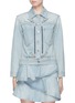 Main View - Click To Enlarge - ISABEL MARANT ÉTOILE - 'Cabella' graphic embroidered denim jacket