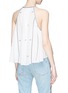 Back View - Click To Enlarge - ISABEL MARANT ÉTOILE - 'Mysen' ethnic embroidered tassel sleeveless top