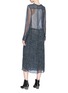 Back View - Click To Enlarge - ISABEL MARANT ÉTOILE - 'Baphir' graphic print silk crepe tunic dress