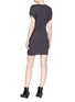 Back View - Click To Enlarge - ISABEL MARANT ÉTOILE - 'Roxane' twist bow jersey dress