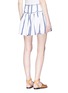 Back View - Click To Enlarge - ISABEL MARANT ÉTOILE - 'Delia' stripe peplum mini skirt
