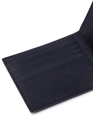 Detail View - Click To Enlarge - SAINT LAURENT - Calfskin leather bifold wallet