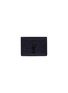 Main View - Click To Enlarge - SAINT LAURENT - Croc embossed sheepskin leather card holder