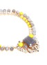 Detail View - Click To Enlarge - ANTON HEUNIS - 'Amy 1.05' Swarovski crystal pearl agate heart choker