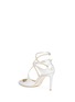 Detail View - Click To Enlarge - JIMMY CHOO - 'Lancer 85' metallic leather pumps