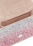 Detail View - Click To Enlarge - JIMMY CHOO - 'Florence' dégradé coarse glitter crossbody bag