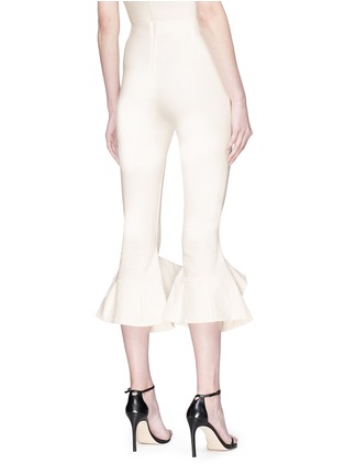 Back View - Click To Enlarge - C/MEO COLLECTIVE - 'Intermission' ruffle cuff cropped pants