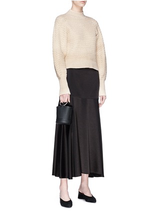 Figure View - Click To Enlarge - C/MEO COLLECTIVE - 'City Lights' metallic chunky knit sweater