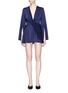 Main View - Click To Enlarge - C/MEO COLLECTIVE - 'Influential' mock wrap crepe playsuit