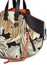 Detail View - Click To Enlarge - LOEWE - 'Hammock Camo' acanthus leaves print small canvas bag
