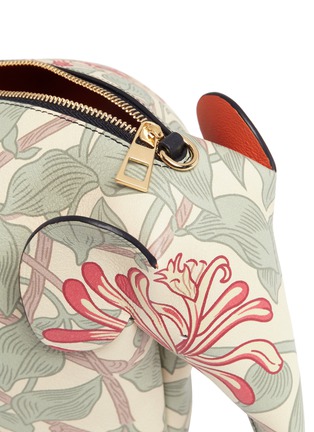 Detail View - Click To Enlarge - LOEWE - 'Elephant' honeysuckle print mini leather bag