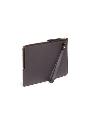 Detail View - Click To Enlarge - LOEWE - 'Puzzle' colourblock calfskin leather flat pouch