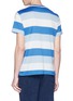Back View - Click To Enlarge - ORLEBAR BROWN - 'Sammy Surf' stripe T-shirt