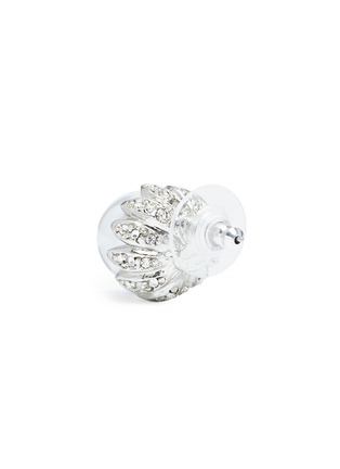 Detail View - Click To Enlarge - KENNETH JAY LANE - Glass pearl crystal berry stud earrings