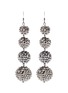 Main View - Click To Enlarge - KENNETH JAY LANE - Glass crystal ball drop earrings