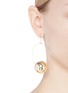 Figure View - Click To Enlarge - KENNETH JAY LANE - Sphere hoop earrings