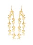 Main View - Click To Enlarge - KENNETH JAY LANE - Glass pearl floral drop earrings