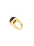 Figure View - Click To Enlarge - KENNETH JAY LANE - Wood cabochon ring
