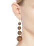 Figure View - Click To Enlarge - KENNETH JAY LANE - Glass crystal sphere drop earrings