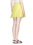 Back View - Click To Enlarge - VALENTINO GARAVANI - Guipure lace skater skirt