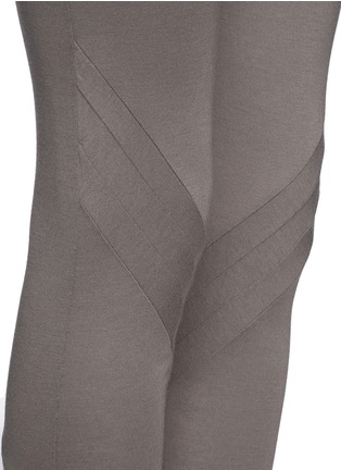 Detail View - Click To Enlarge - RICK OWENS LILIES - Jersey leggings