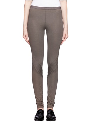 Main View - Click To Enlarge - RICK OWENS LILIES - Jersey leggings