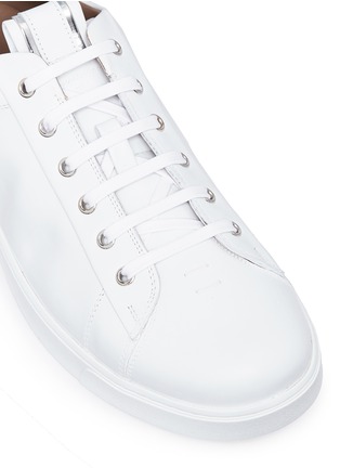 Detail View - Click To Enlarge - GIANVITO ROSSI - 'David' calfskin leather sneakers