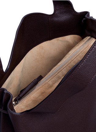 Detail View - Click To Enlarge - THE ROW - 'Duplex' leather shoulder bag