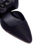 Detail View - Click To Enlarge - THE ROW - 'Coco 75' satin ribbon velvet mules