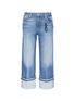 Main View - Click To Enlarge - 72877 - 'Canni' letout cuff culotte jeans