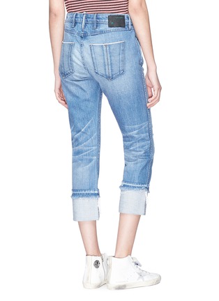 Back View - Click To Enlarge - 72877 - 'Herma' roll cuff jeans