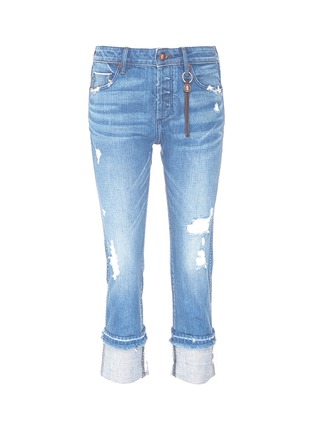 Main View - Click To Enlarge - 72877 - 'Herma' roll cuff jeans
