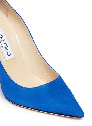 Detail View - Click To Enlarge - JIMMY CHOO - 'Abel' suede pumps